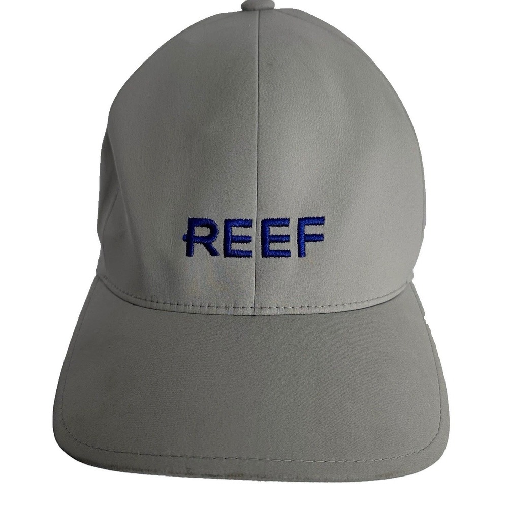 Reef Flexfit Delta Stretch Breathable Baseball Cap Hat Gray Solid Men L/XL